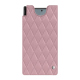 Capa em pele Samsung Galaxy Z Fold6 - Rose - Couture ( Nappa - Pantone #efbae1 ) 