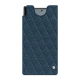 Capa em pele Samsung Galaxy Z Fold6 - Indigo - Couture ( Pantone #1f4565 ) 