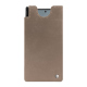 Funda de piel Samsung Galaxy Z Fold6 - Taupe vintage ( Pantone #bda790 ) 