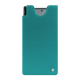 Samsung Galaxy Z Fold6 leather pouch - Bleu fluo