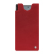 Capa em pele Samsung Galaxy Z Fold6 - Rouge troupelenc ( Pantone #AB191A )