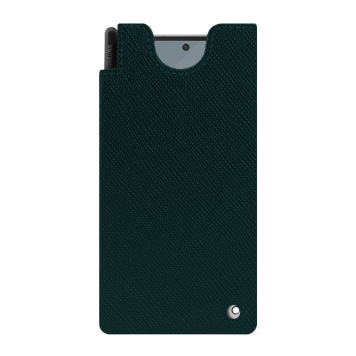 Custodia in pelle premium per Samsung Galaxy Z Fold6 - NoreveVert séduisant ( Pantone #1d3c34 ) 