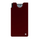 Custodia in pelle Samsung Galaxy Z Fold6 - Rouge Veggie ( Pantone #862633 ) 