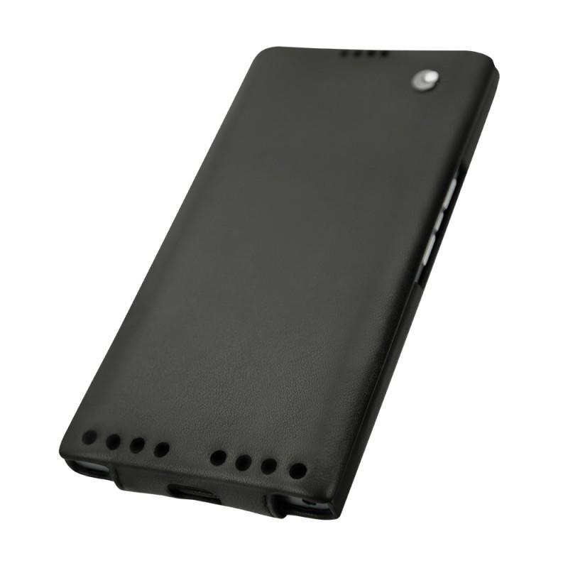 Housse cuir Blackberry Priv