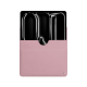 Apple iPad Pro 11 (2024) leather sleeve - Rose ( Nappa - Pantone #efbae1 ) 