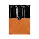 Custodia in pelle Apple iPad Pro 11 (2024) - Mandarine vintage ( Pantone #d47231 ) 