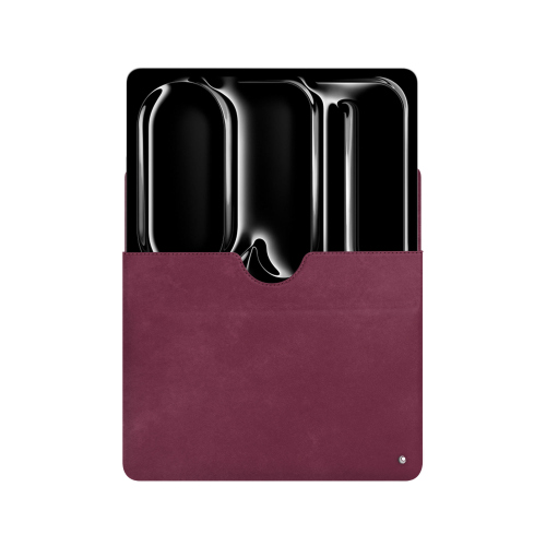 Pochette cuir Apple iPad Pro 11 (2024) - Élégance et protection | NorevePrune vintage ( Pantone #612434 ) 