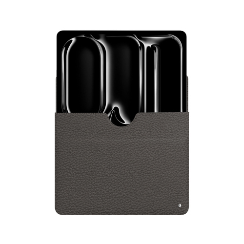 Capa de couro para Apple iPad Pro 11 (2024) - Elegância e proteção | NoreveAnthracite ( Pantone #41403c ) 