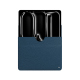 Custodia in pelle Apple iPad Pro 11 (2024) - Indigo ( Pantone #1f4565 ) 