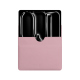 Apple iPad Pro 11 (2024) leather sleeve - Rose PU ( Pantone #efbae1 ) 