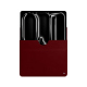 Custodia in pelle Apple iPad Pro 11 (2024) - Rouge Veggie ( Pantone #862633 ) 