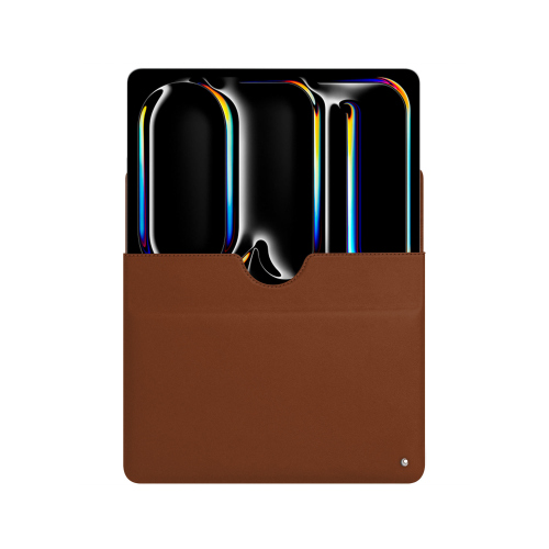 Funda de cuero para iPad Pro 13 de Apple: elegancia y protección de alta gamaMarron ( Nappa - Pantone #8B4720 ) 