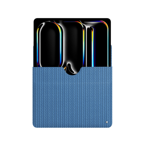 Custodia in pelle Apple iPad Pro 13 - Eleganza e protezione di alta gammaAbaca ishia ( Pantone #395775 ) 