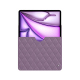 Apple iPad Air 13 (2024) leather sleeve - Lilas - Couture ( Nappa - Pantone #b9a3e3 ) 
