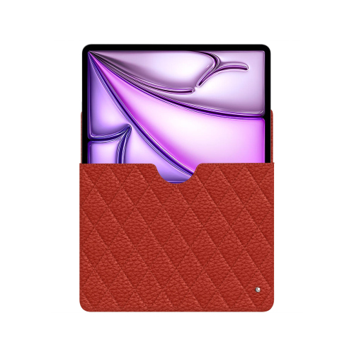 Custodia in pelle per Apple iPad Air 13 | Eleganza e protezione di alto livelloPapaye - Couture ( Pantone #b54317 ) 