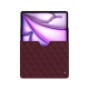 硬质真皮保护套 Apple iPad Air 13 (2024) - Lie de vin - Couture ( Pantone #412234 ) 