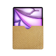 Capa em pele Apple iPad Air 13 (2024) - Serpent sabbia ( Pantone #D2BA92 )