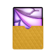 Funda de piel Apple iPad Air 13 (2024) - Jaune soulèu - Couture ( Pantone #F3B934 )