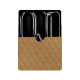 Capa em pele Apple iPad Pro 11 (2024) - Sable vintage - Couture ( Pantone #9b7340 ) 