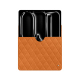 Custodia in pelle Apple iPad Pro 11 (2024) - Mandarine vintage - Couture ( Pantone #d47231 ) 