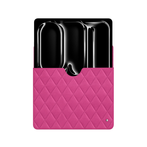 Apple iPad Pro 11 (2024) Leather Sleeve - Elegance and protection | NoreveRose BB - Couture ( Pantone #DB599F )