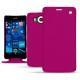 Housse cuir Microsoft Lumia 950 - 950 Dual Sim - Rose fluo