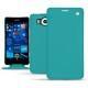 Custodia in pelle Microsoft Lumia 950 - 950 Dual Sim - Bleu fluo