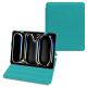 Housse cuir Apple iPad Pro 13 (2024) - Bleu fluo 
