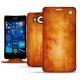 Microsoft Lumia 950 - 950 Dual Sim leather case - Orange Patine