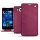 Lederschutzhülle Microsoft Lumia 950 - 950 Dual Sim - Serpent ciclamino