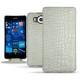 Funda de piel Microsoft Lumia 950 - 950 Dual Sim - Crocodile milk