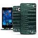 Housse cuir Microsoft Lumia 950 - 950 Dual Sim - Crocodile pino