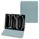 Custodia in pelle Apple iPad Pro 11 (2024) - Bleu ciel ( Nappa - Pantone #abcae9 ) 