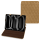 Capa em pele Apple iPad Pro 11 (2024) - Sable vintage - Couture ( Pantone #9b7340 ) 