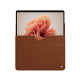 Microsoft Surface Pro 9 / 10 / 11 leather sleeve - Marron ( Nappa - Pantone #8B4720 ) 