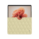 Microsoft Surface Pro 9 / 10 / 11 leather sleeve - Beige - Couture ( Nappa - Pantone #ceb888 ) 