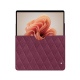 Custodia in pelle Microsoft Surface Pro 9 / 10 / 11 - Prune vintage - Couture ( Pantone #612434 ) 