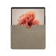 Microsoft Surface Pro 9 / 10 / 11 leather sleeve - Darboun sabla ( Pantone #BCB1A1 )