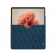 Capa em pele Microsoft Surface Pro 9 / 10 / 11 - Blu mediterran - Couture ( Pantone #0E3043 )