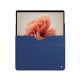 Microsoft Surface Pro 9 / 10 / 11 leather sleeve - Bleu frisson ( Pantone #29588c ) 