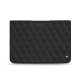 Microsoft Surface Pro 8 / 9 / 10 / 11 leather pouch - Noir - Couture ( Nappa - Black ) 
