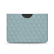 Microsoft Surface Pro 8 / 9 / 10 / 11 leather pouch - Bleu ciel - Couture ( Nappa - Pantone #abcae9 ) 
