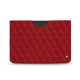 Funda de piel Microsoft Surface Pro 8 / 9 / 10 / 11 - Rouge - Couture ( Nappa - Pantone #d50032 ) 