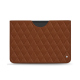 Capa em pele Microsoft Surface Pro 8 / 9 / 10 / 11 - Marron - Couture ( Nappa - Pantone #8B4720 ) 