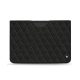 Funda de piel Microsoft Surface Pro 8 / 9 / 10 / 11 - Ebène - Couture ( Noir / Black ) 
