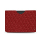 Capa em pele Microsoft Surface Pro 8 / 9 / 10 / 11 - Tomate - Couture ( Pantone #a61715 )