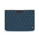 Pochette cuir Microsoft Surface Pro 8 / 9 / 10 / 11 - Indigo - Couture ( Pantone #1f4565 ) 