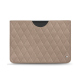 가죽 커버 Microsoft Surface Pro 8 / 9 / 10 / 11 - Taupe vintage - Couture ( Pantone #591d16 ) 