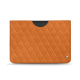 가죽 커버 Microsoft Surface Pro 8 / 9 / 10 / 11 - Mandarine vintage - Couture ( Pantone #d47231 ) 