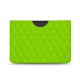 Microsoft Surface Pro 8 / 9 / 10 / 11 leather pouch - Vert fluo - Couture ( Pantone #00ab5f ) 